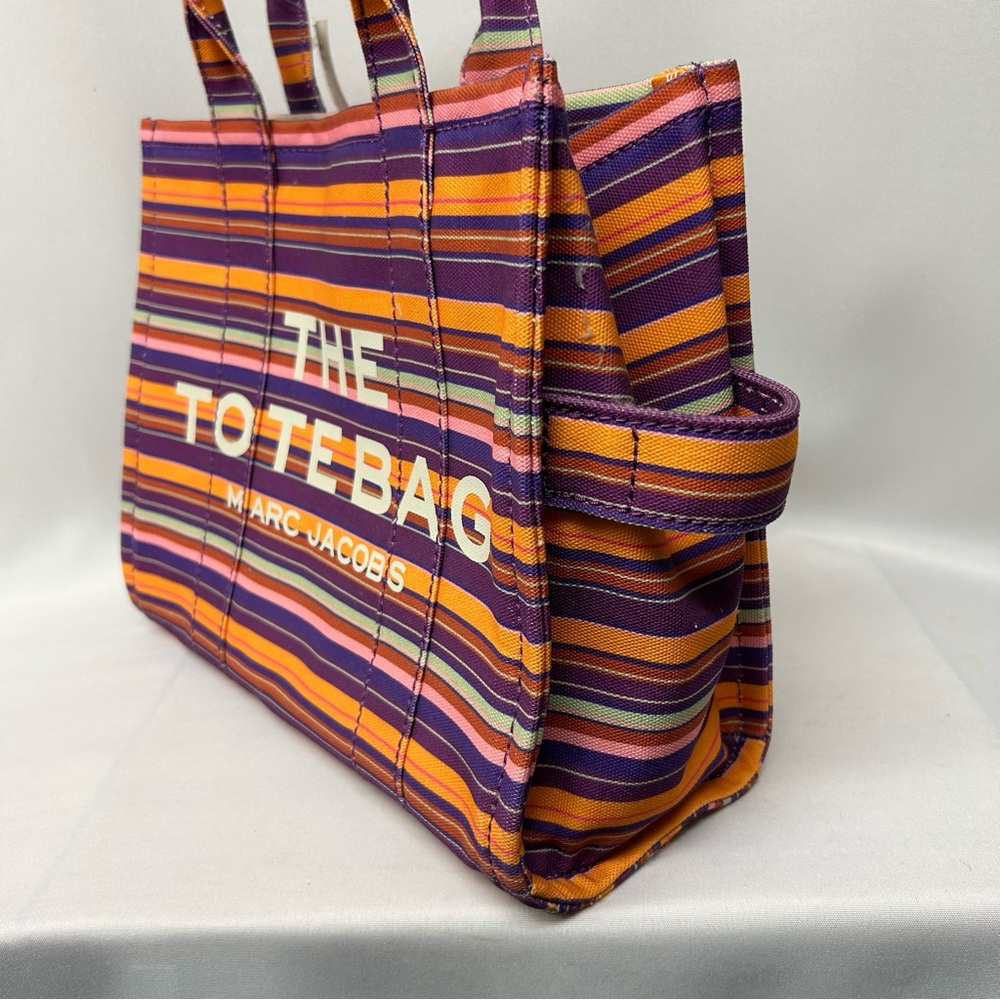 Marc Jacobs Vibrant Striped Tote - Picture 2 of 9